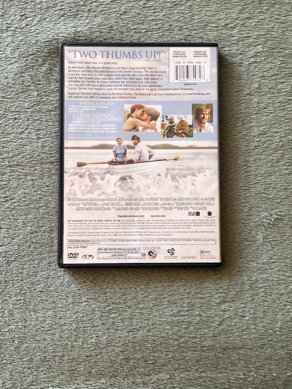 The Notebook DVD - Picture 2 of 2
